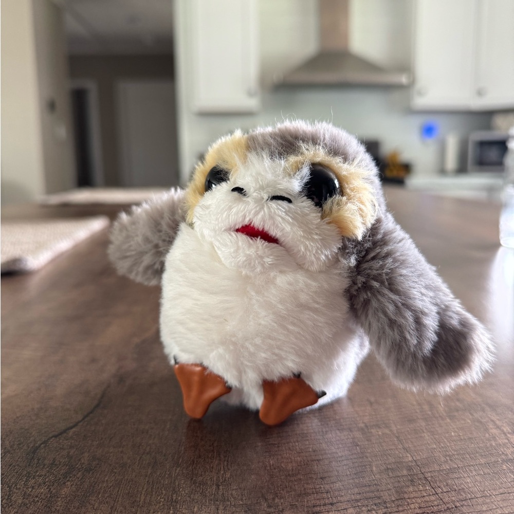Disney Magnetic Shoulder Plush Star Wars Toddler Porg